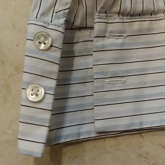 Ann Taylor Strech fitted button-down shirt, 6P - Picture 8 of 8